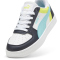 PUMA Caven 2.0 Block Sneaker Kinder 12 - PUMA white/safe lake/new navy 35.5