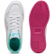 PUMA Carina Street Sneaker Mädchen 16 - PUMA white/rose mauve/aquatic 39