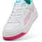 PUMA Carina Street Sneaker Mädchen 16 - PUMA white/rose mauve/aquatic 39