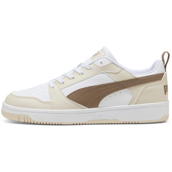 PUMA Rebound V6 Low Sneaker 38 - PUMA white/totally taupe/alpine snow 38