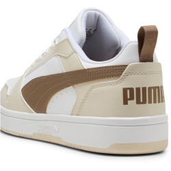PUMA Rebound V6 Low Sneaker 38 - PUMA white/totally taupe/alpine snow 38