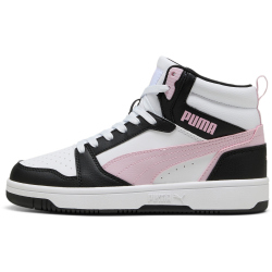 PUMA Rebound V6 High-Top Sneaker 38 - PUMA white/rose mauve/PUMA black 45