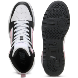 PUMA Rebound V6 High-Top Sneaker 38 - PUMA white/rose mauve/PUMA black 45