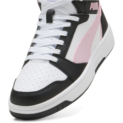 PUMA Rebound V6 High-Top Sneaker 38 - PUMA white/rose mauve/PUMA black 45