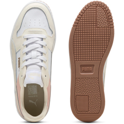 PUMA Carina Street Plateau Sneaker Damen 42 - PUMA white/alpine snow/frosted ivory 38.5