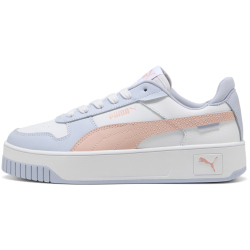 PUMA Carina Street Plateau Sneaker Damen 40 - PUMA white/rose quartz/cool weather 38.5