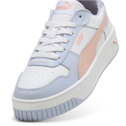 PUMA Carina Street Plateau Sneaker Damen 40 - PUMA white/rose quartz/cool weather 38.5