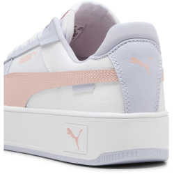 PUMA Carina Street Plateau Sneaker Damen 40 - PUMA white/rose quartz/cool weather 38.5