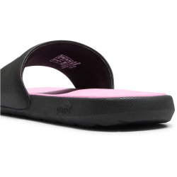 PUMA Cool Cat 2.0 Badelatschen Damen 01 - PUMA black/PUMA white/pale pink 37