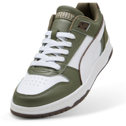 PUMA RBD Game Low-Top Sneaker 50 - loden green/puma white/chocolate 40