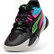 PUMA Dagger Basketballschuhe Kinder 01 - PUMA black/fluro pink pes 36