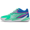 PUMA Dagger Basketballschuhe 06 - green glimmer/pure magenta 39