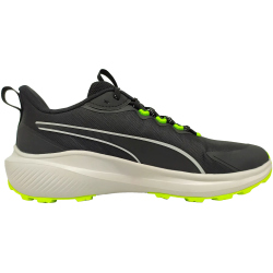 PUMA Skyrocket Lite Trailrunning-Schuhe 10 - PUMA black/feather gray/yellow alert 40