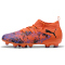 PUMA Future 8 Match Creativity FG/AG Fußballschuhe Kinder 01 - orange poppy/puma black/dark amethyst 38