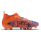 PUMA Future 8 Match Creativity FG/AG Fußballschuhe Kinder 01 - orange poppy/puma black/dark amethyst 38