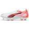 PUMA Ultra 5 Match MxSG Stollen-Fußballschuhe 01 - PUMA white/PUMA black/glowing red 40