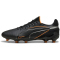 PUMA King Ultimate FG/AG Fußballschuhe 02 - PUMA black/heat fire/PUMA silver 39