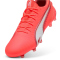 PUMA King Ultimate FG/AG Fußballschuhe 01 - glowing red/puma white/red fire 38