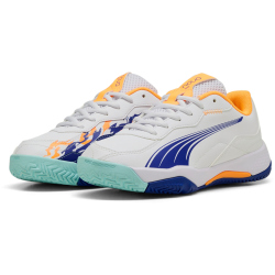 PUMA Nova Smash Padelschuhe Kinder 01 - PUMA white/vivid...