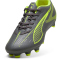 PUMA Ultra 5 Play FG/AG Fußballschuhe Damen 03 - matte aged silver/yellow alert/puma aged silver 36