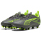 PUMA Ultra 5 Play FG/AG Fußballschuhe Kinder 03 - matte aged silver/yellow alert/puma aged silver 37