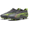 PUMA Ultra 5 Match FG/AG Fußballschuhe Kinder 03 - matte aged silver/yellow alert/puma aged silver 34