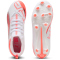 PUMA Ultra 5 Match FG/AG Fußballschuhe Kinder 01 - PUMA white/PUMA black/glowing red 38