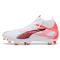 PUMA Ultra 5 Match+ FG/AG Fußballschuhe Damen 01 - PUMA white/PUMA black/glowing red 37.5
