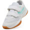 PUMA Varion II Hallenschuhe mit Klettverschluss Kinder 05 - electric peppermint/puma white/gum 28