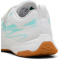 PUMA Varion II Hallenschuhe mit Klettverschluss Kinder 05 - electric peppermint/puma white/gum 28