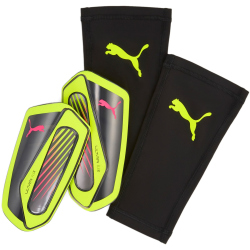 PUMA Ultra Flex Sleeve Schienbeinschoner 02 - yellow...