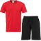 uhlsport Essential Pro Freizeit Jogginganzug Kinder rot 140