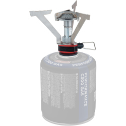 Coleman FyreLite Start Gaskocher silber, schwarz, rot