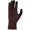NIKE Knitted Tech and Grip Strick-Handschuhe 618 - burgundy crush/black/black S/M