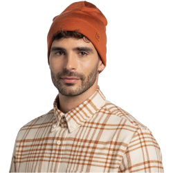 BUFF Heavyweight Merinowolle Mütze 330 - solid cinnamon