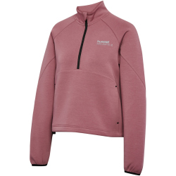 hummel hmlTECH Boxy 1/2-Zip Fleecejacke Damen