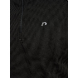 newline Power 1/2-Zip Midlayer Lauftop 2001 - black S