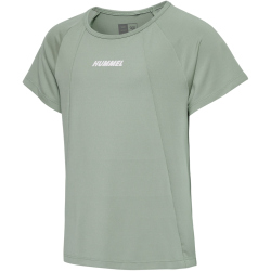 hummel hmlLUNA T-Shirt Mädchen 6452 - iceberg green 116
