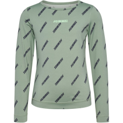 hummel hmlSILJE Langarmshirt Mädchen 6452 - iceberg...