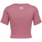 hummel hmlPULSE Seamless Rib Trainingsshirt Damen 3184 - wistful mauve L