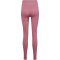 hummel hmlPULSE Seamless Rib Mid-Waist Leggings Damen 3184 - wistful mauve L