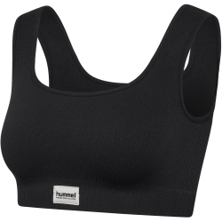 hummel hmlPULSE Seamless Rib Sport-BH Damen 2001 - black XS
