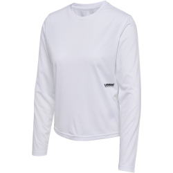 hummel hmlPULSE Workout Langarmshirt Damen 9001 - white M