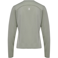 hummel hmlPULSE Workout Langarmshirt Damen 6092 - seagrass L