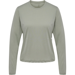 hummel hmlPULSE Workout Langarmshirt Damen 6092 - seagrass L