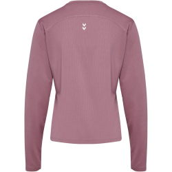 hummel hmlPULSE Workout Langarmshirt Damen 3184 - wistful mauve XL