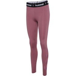 hummel hmlPULSE Mid-Waist Leggings Damen 3184 - wistful mauve XS