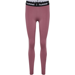 hummel hmlPULSE Mid-Waist Leggings Damen 3184 - wistful mauve XS
