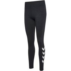 hummel hmlPULSE Logo Mid-Waist Leggings Damen 2508 -...