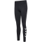 hummel hmlPULSE Logo Mid-Waist Leggings Damen 2508 - black melange XS